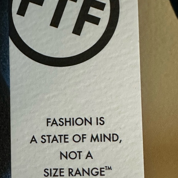 FTF Denim Jumpsuit NWT - size 12 - Picture 3 of 5